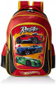 Hot Wheels Polyester 18 Inch Black and Red Children’s Backpack (Age group :8-12 yrs)