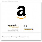 Get 5% Cashback On Purchase Of Amazon Email Gift Cards