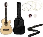 Intern INT-38C Acoustic Guitar Kit, Natural