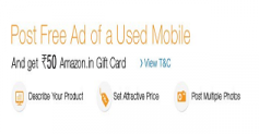 Post Free Ad On Junglee & Get Rs.50 Amazon Gift voucher [ Back Again ]