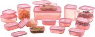 Mastercook Plastic Grocery Container Pack Of 17