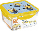 Minions Square 3 Containers Lunch Box  (2440 ml)