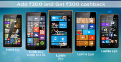 Add Rs.300 & Get Rs.300 Mobikwik Cashback [ Only For Lumia Users ]