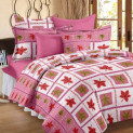 Story@Home Cotton Double Floral Bedsheet Buy 1 Get 2 Free
