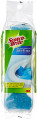 Scotch-Brite Non-Woven Fibers Disposable Toilet Bowl Scrubber Brush Refill, Blue