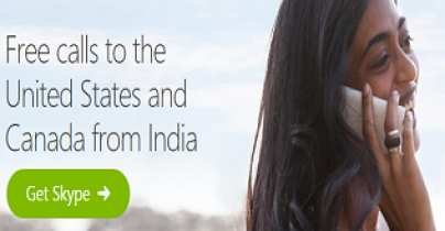 Call US & Canada for free from India using Skype