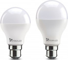 Syska 12W 9W Round B22 LED Bulb Pack Of 2