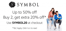 Amazon Symbol Anniversary Offer : Get Upto 70%+ Extra 20% Off On 2 Or More Items