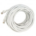 Terabyte CAT 6E RJ45 Network Ethernet Patch Cable, 30 Feet (White)