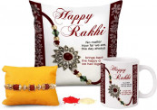 Tied Ribbons Rakhi & Mug Set