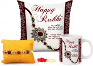 Tied Ribbons Rakhi & Mug Set