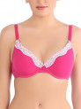 Triumph Non Padded Wired T Shirt Bra with Lace Detail