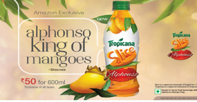 Tropicana Slice Alphonso, 600ml @ Rs.50 Only [ COD Available ]