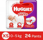 Huggies Wonder Pants with Bubble Bed Technology – XS  (24 Pieces)